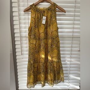 NWT Loft Paisley Sleeveless Dress